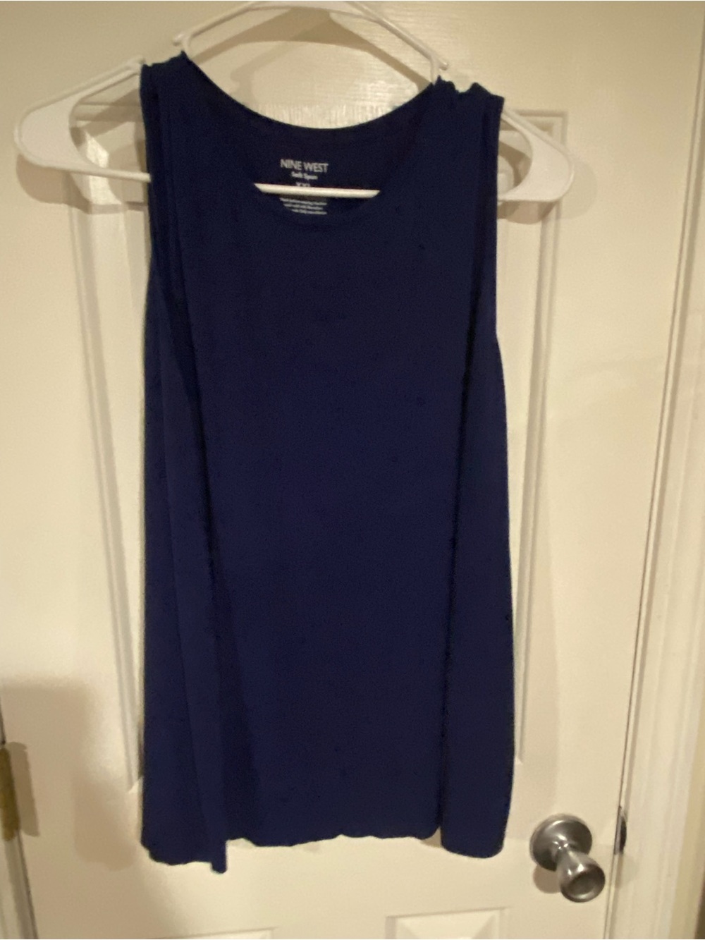 Nine West Deep Navy Tank Top